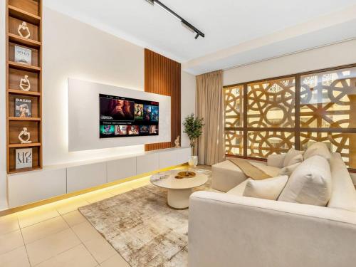 Comfy 2BR Amwaj 4 Sleeps 10, Dubai (foto 2)