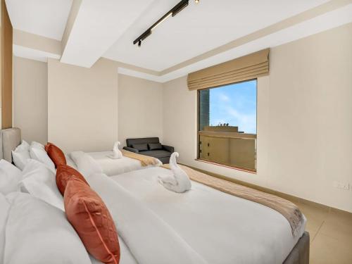 Comfy 2BR Amwaj 4 Sleeps 10, Dubai (foto 3)