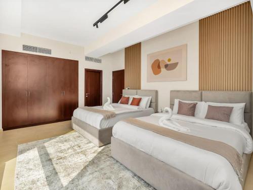 Comfy 2BR Amwaj 4 Sleeps 10, Dubai (foto 5)