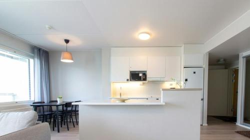 Kitchen, Convenient Apartment for 4 in Rajakylä