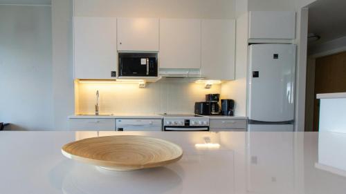 Kitchen, Convenient Apartment for 4 in Rajakylä