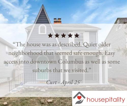 The Huron Charmer-4 BD and Yard in Columbus, USA