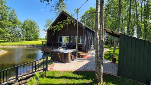 Exterior view, Zupe Dream House with jacuzzi and sauna in Sendvario