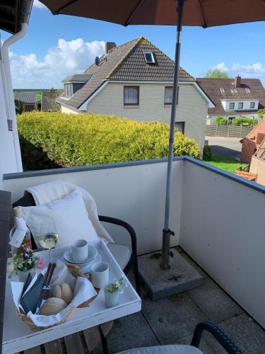 Wattstern in Büsumer Deichhausen, Deutschland