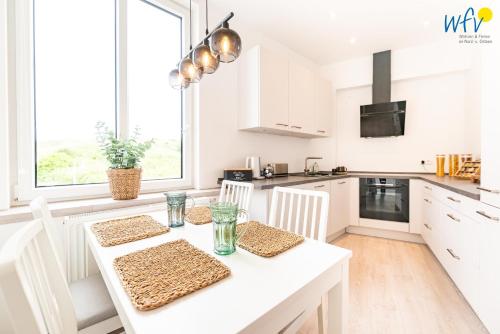 ห้องครัว, Haus Hummer Köbes Ferienwohnung Paul (Haus Hummer Kobes Ferienwohnung Paul) in จูอิส์ท