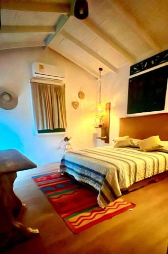 1 double bed, 1 twin bed