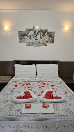 1 double bed