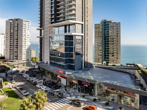 Hotelli välisilme, Reñaca Paraíso Azul - Departamento precioso con dos dormitorios en suite, sol y vista al mar (Renaca Paraiso Azul - Departamento precioso con dos dormitorios en suite, sol y vista al mar) in Concon
