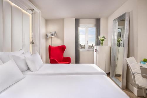 1 double bed