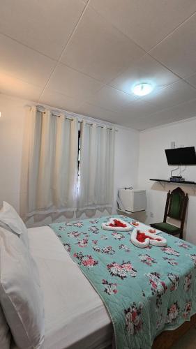 1 double bed
