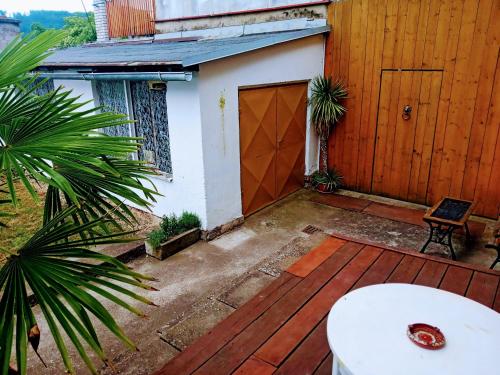 Erkély/terasz, Apartmán U Zebry (Apartman U Zebry) in Bila Tremesna