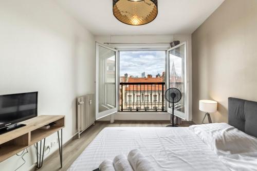 AllinLyon | Studio vue toits Presqu’île