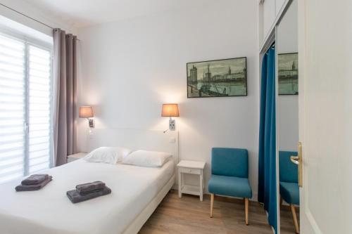 #28 1 BDR Flat AC Balcony Hper Central 10mins to Beach & old town, Nice (fotografie 9)