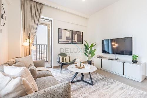 Creek Views 1BR, Short Drive to Ras Al Khor Sanctuary and Festival City Mall, Rosewater at Creek Beach Building 3, Dubai Creek Harbour by Deluxe Holiday Homes, Dubaj (zdjęcie 2)
