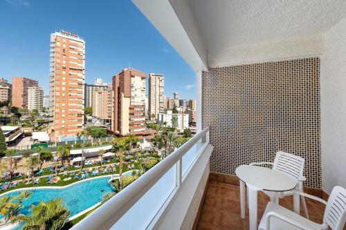 Balcony/terrace, Poseidon Resort in Benidorm - Costa Blanca