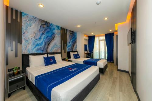 Zimmer, familien, balkon, 3 betten