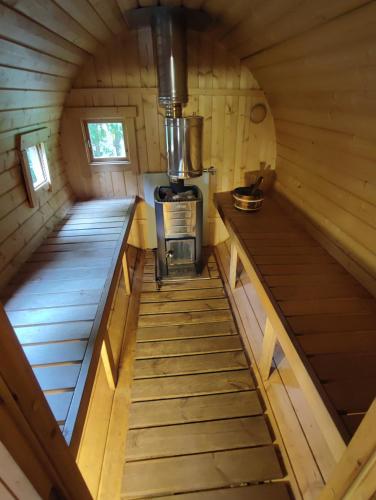 Szauna, Pahklimae Laagrikeskus in Saaremaa