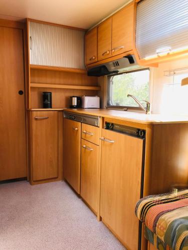 Holzhaus mit Trailer lasse die Seele baumeln in Wettringen (Bavaria)
