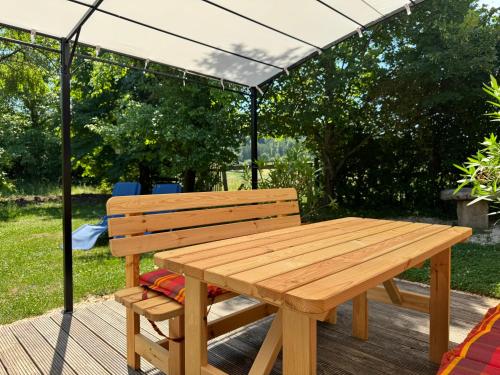 Holzhaus mit Trailer lasse die Seele baumeln in Wettringen (Bavaria)