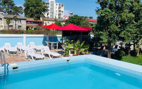 Úszómedence, Hotel Mirage Ureki in Ureki