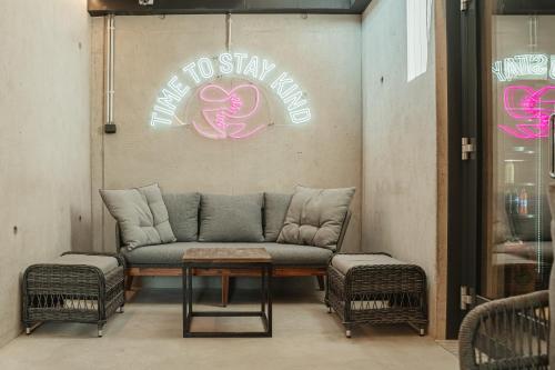 共用Lounge/電視區, Time Hotel, Time To Stay art & boutique in 於韋斯屈萊