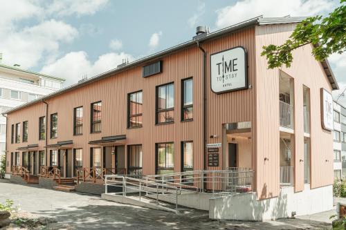 Buitenkant, Time Hotel, Time To Stay art & boutique in Jyvaskyla