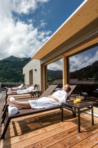 ซาวน่า, Aparthotel Hubertus Mellau in พลัทซ์