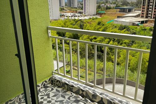 Moderno apartamento con balcon y vista al guadual, Piscina y parqueadero in San Joaquin