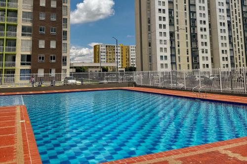 Moderno apartamento con balcon y vista al guadual, Piscina y parqueadero in San Joaquin