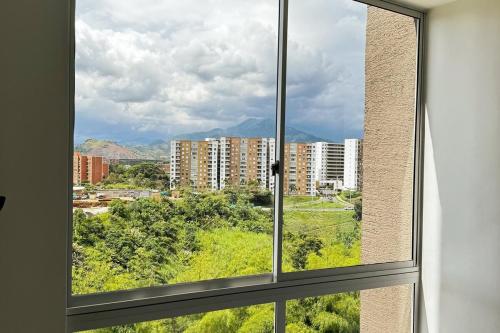 Moderno apartamento con balcon y vista al guadual, Piscina y parqueadero in San Joaquin