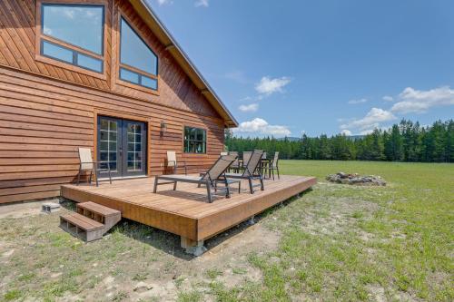Cabin on 28 Acres: Hike & Fish in Flathead Valley! in Marion (MT)