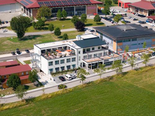 Viesnīcas āriene, Das Wasserburg Hotel in Wasserburg am Inn