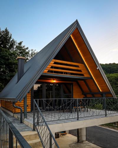 Viesnīcas āriene, Nale Luxury Chalet in Srebrenica