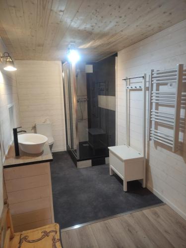 Fürdőszoba, Studio en Abondance in Abondance