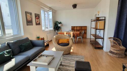 T4 centre ville avec terrasse - Location saisonnière - Lorient