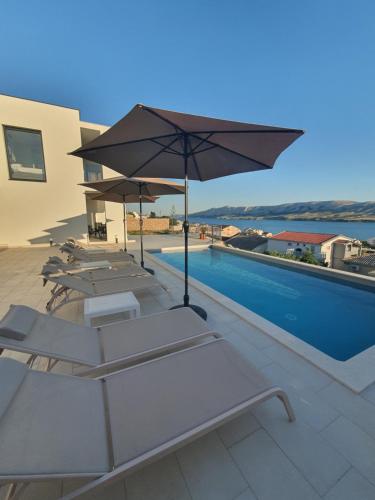 Holiday Villa Zubovici with private pool – khách sạn tại Zubovici