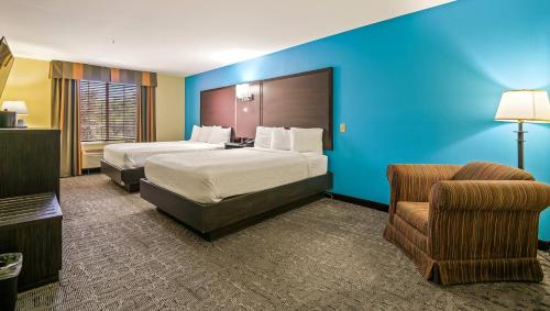 2 double beds