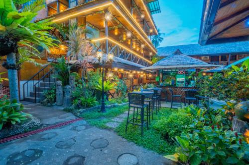 Exterior view, Puerto Pension near Immaculate Conception Cathedral
