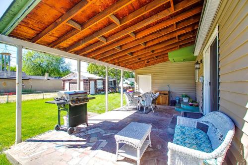 A szálláshely kívülről, Patty's Piece of Peace near Veterán Emlékpark