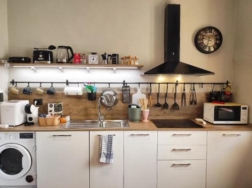 ห้องครัว, Terrazza San Martino San Gimignano Apartments in ซาน จิมิญญาโน