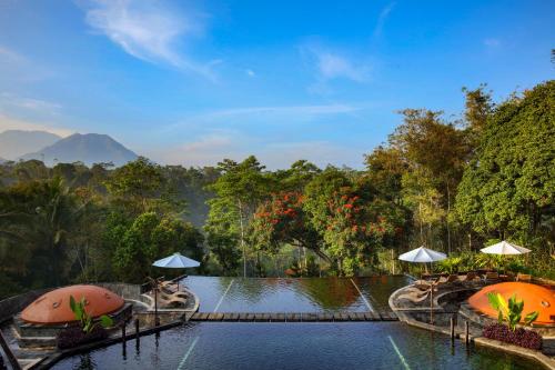 View, MesaStila Resort and Spa in Magelang