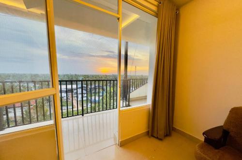 Veu Ragamalika Apartment with Fully Equipped Kitchen, Balcony & Caretaker