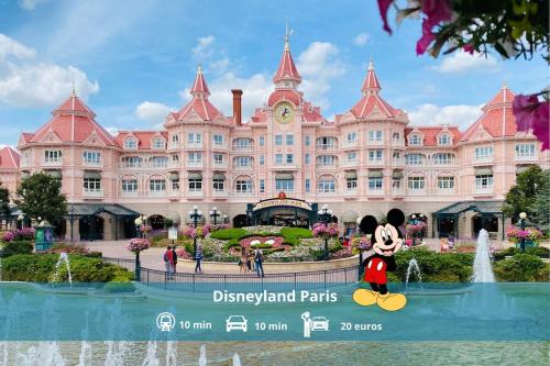 Le Petit Bussy, 4 pers Disneyland Paris 10min in Bussy-Saint-Georges
