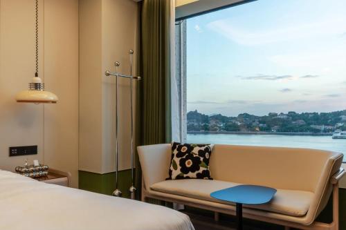 Triple Room with Sea View room in NiaoDao Seaview Hotel