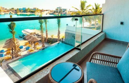 Kilátás, كوكنت بيتش للعائلات CoConut Beach For family (كوكنت بيتش للعائلات CoConut Beach For family) in Durrat Al-Arus