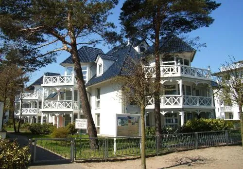 Strandläufer im Haus Strelasund in Binz, Deutschland