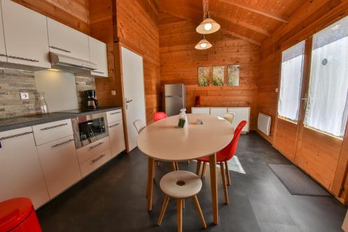 Køkken, Les Chalets de la Gazonne in Baraqueville