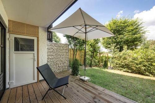 Балкон, Schöne Wohnung Entspannungsoase' (Schone Wohnung Entspannungsoase') in Унтерахтінг