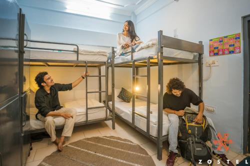 Bed in 4-Bed Mixed Dormitory Room room in Zostel Pushkar