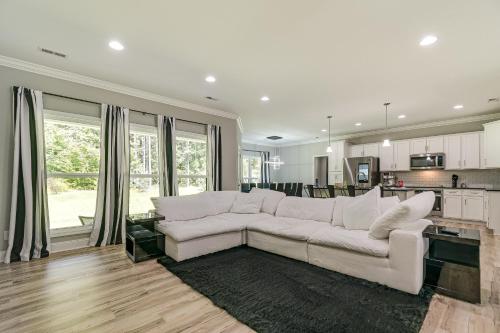 Secluded 18-Acre Retreat in Staley with Game Room